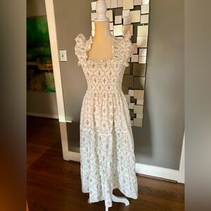 2024 Hill House Pastel Trellis Ellie Nap Dress